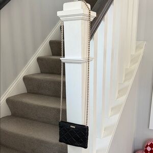 Kate Spade Black Quilted Crossbody Bag